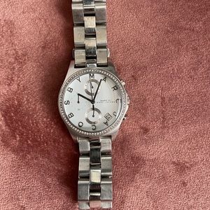 Marc Jacobs silver watch